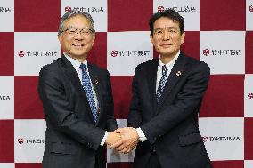 Takenaka Corporation President's Handover Press Conference